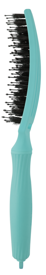 Olivia Garden Fingerbrush Boar & Nylon Mint Perie de descâlcire M