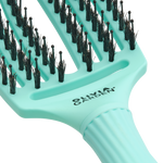 Olivia Garden Fingerbrush Boar & Nylon Mint Perie de descâlcire M