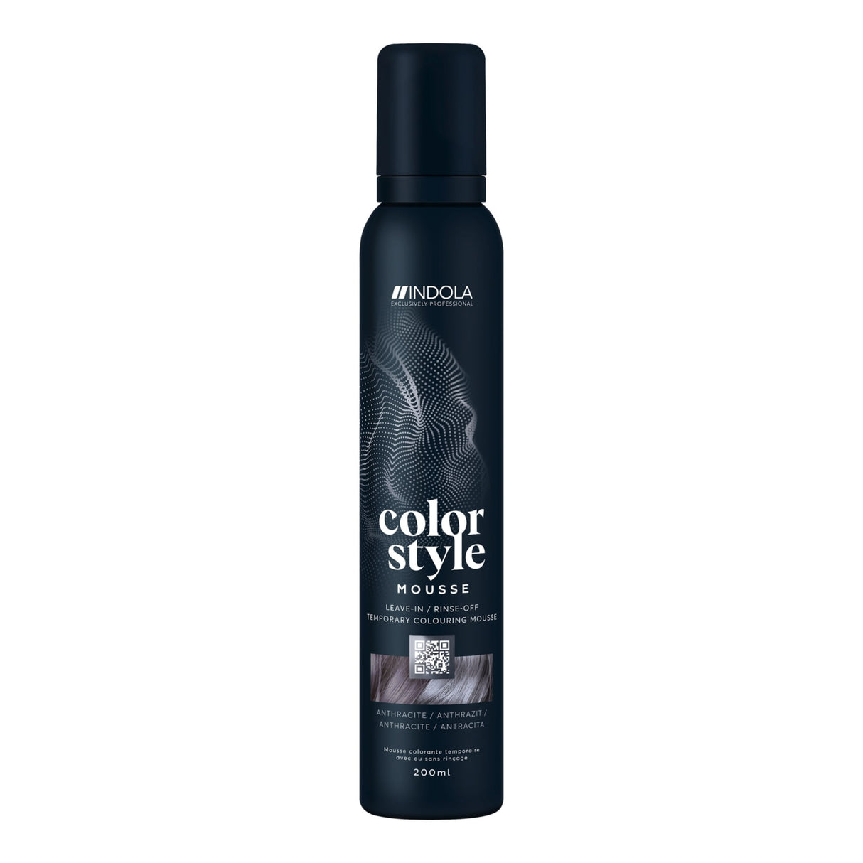 Indola Color Style Mousse Spumă Colorantă Antracit