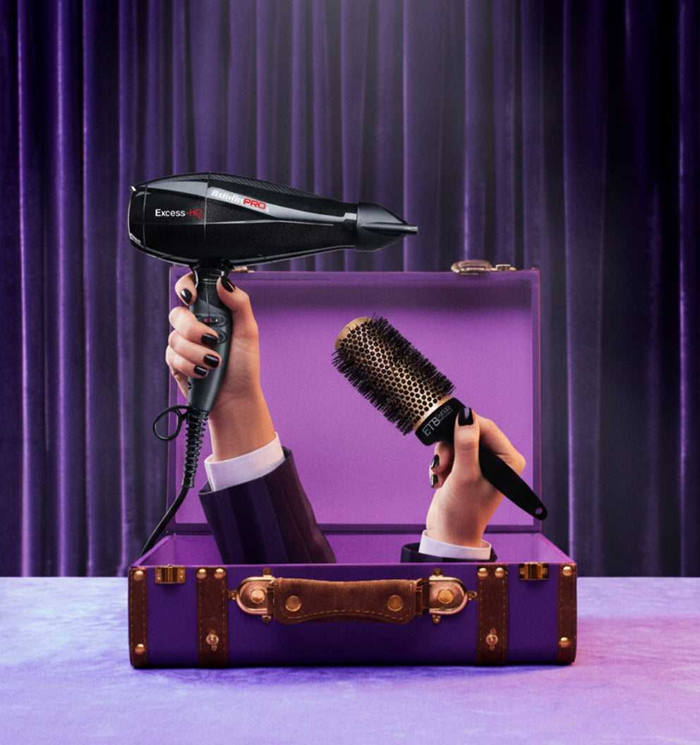 Set BaByliss PRO Excess HQ 2600W + Perie ETB 53mm: Uscare și Styling Profesional