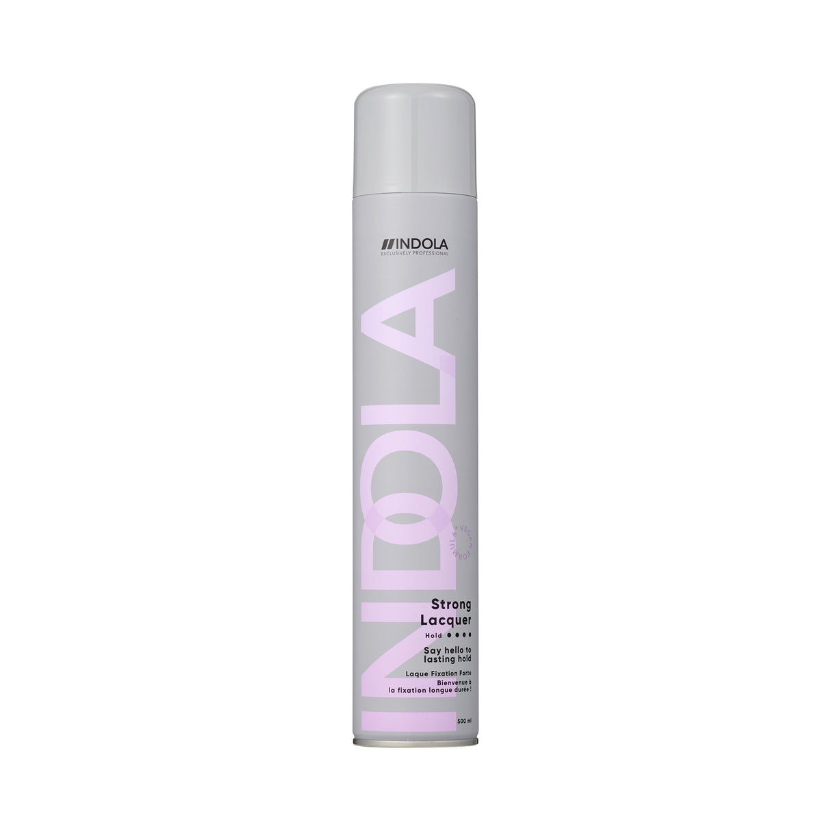 Lac Spray pentru Fixare Puternică și Protecție Termică de până la 230 Grade, Indola Strong Lacquer 500ml