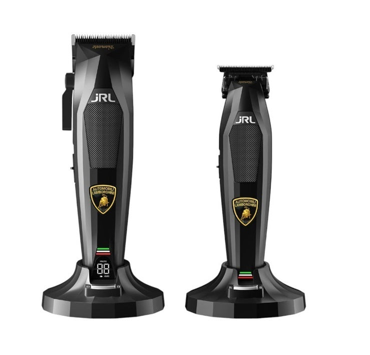 JRL Lamborghini Diamante Black Clipper + Trimmer – Ediție Limitată