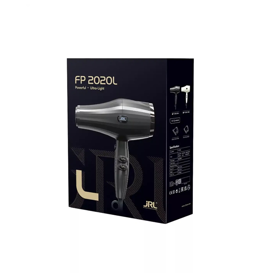 JRL Forte Pro Lite Uscător de păr negru 2400 W