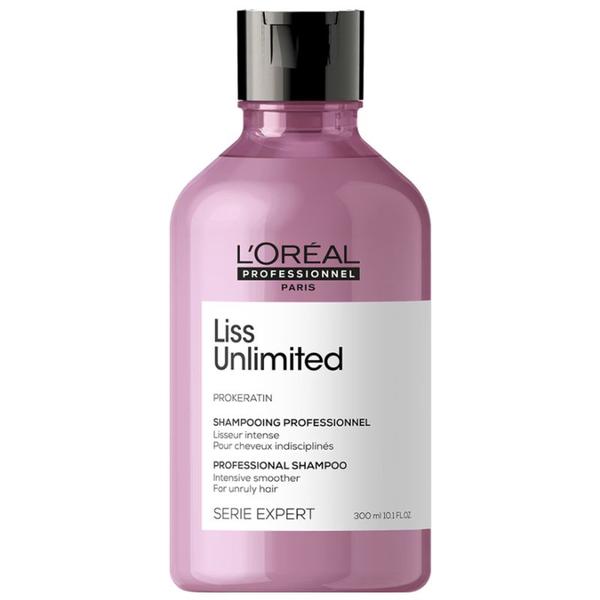 L'Oréal Professionnel Serie Expert Liss Unlimited Shampoo 300ml – Long-Lasting Smoothness and Hydration