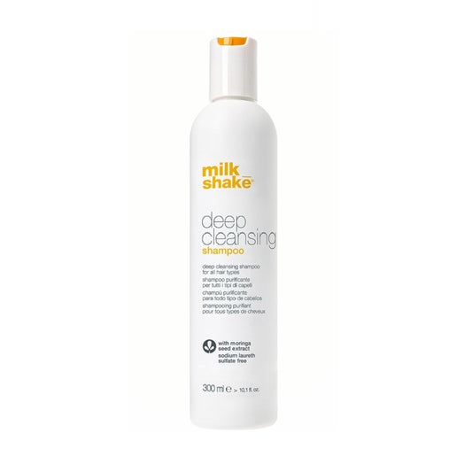 Milk Shake Deep Cleansing Shampoo 300ml – Șampon Profesional pentru Curățare Profundă, Îndepărtarea Reziduurilor și a Clorului