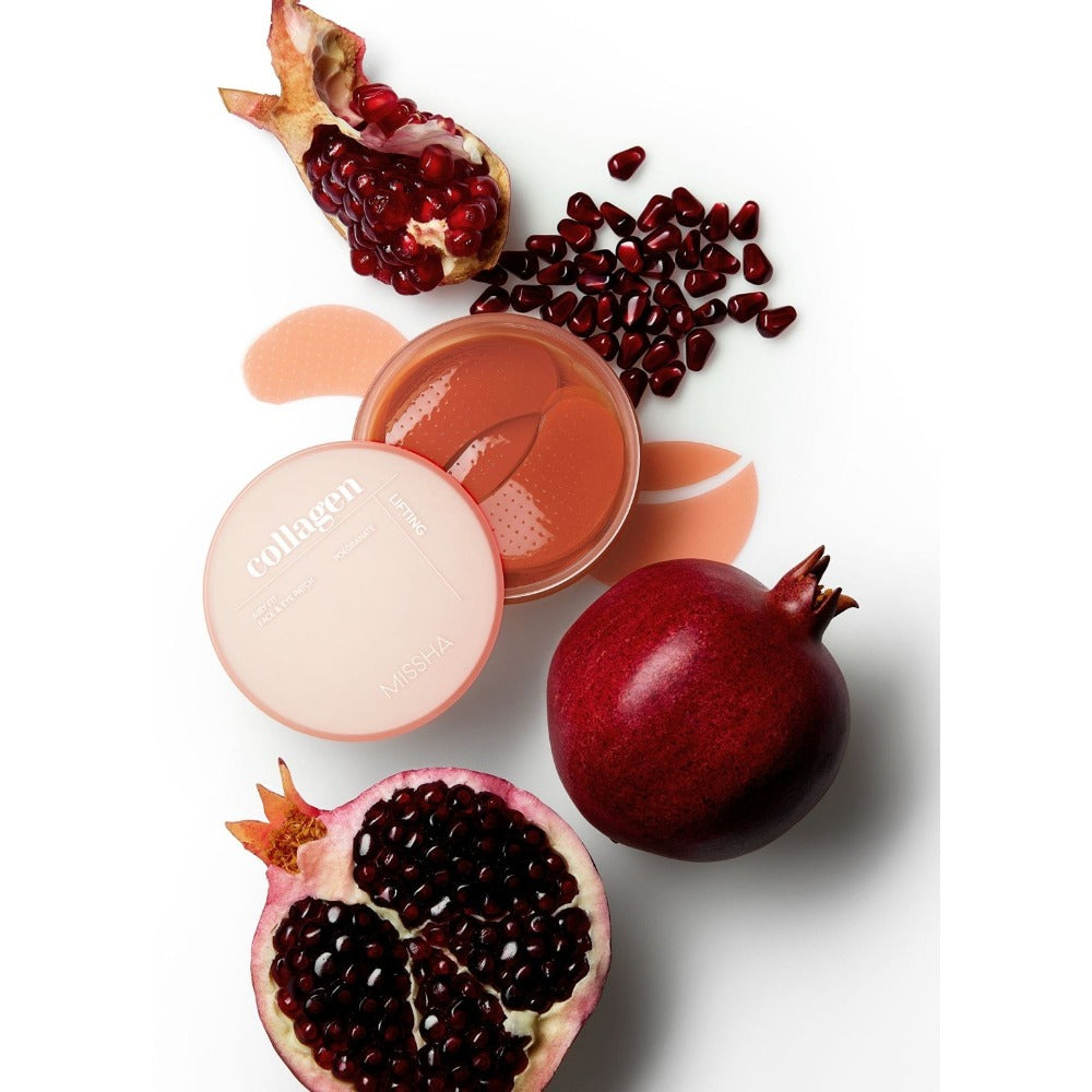 MISSHA Airy Fit Collagen Patch-uri pentru ochi și față 60 buc