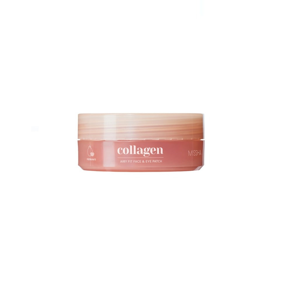 MISSHA Airy Fit Collagen Patch-uri pentru ochi și față 60 buc