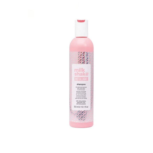 Milk Shake Insta.Light Shampoo 300ml – Șampon Fortifiant cu Acid Hialuronic și Proteine din Lapte pentru Strălucire Tip Glass Hair