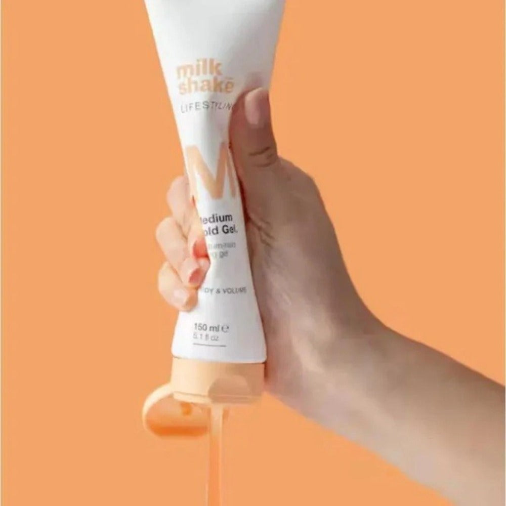 Milk Shake Lifestyling Gel 150ml – Gel Profesional de Coafare cu Fixare Medie, Definire și Finish Natural