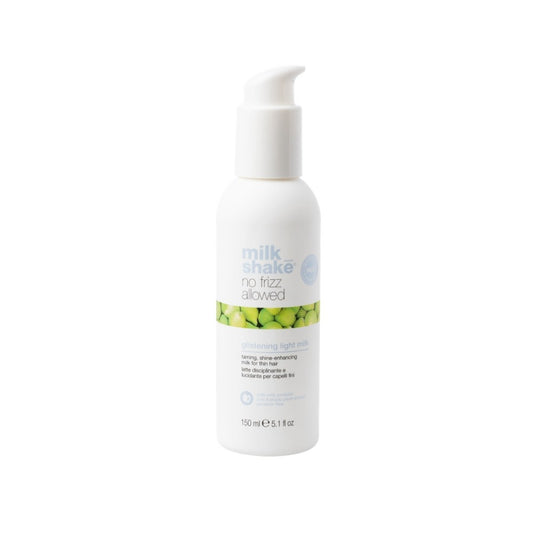 Milk Shake No Frizz Allowed Glistening Light Milk 150ml – Lapte de Păr Hidratant Anti-Frizz pentru Netezire, Strălucire și Controlul Electrizării
