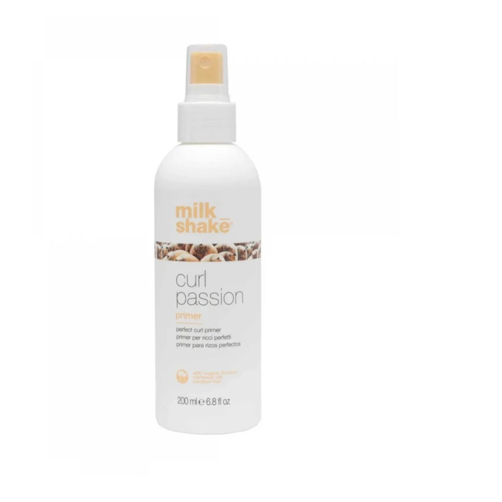 Milk Shake Curl Passion Curl Primer 200ml – Primer Profesional pentru Bucle Perfect Definite, Hidratare, Protecție și Control Anti-Frizz