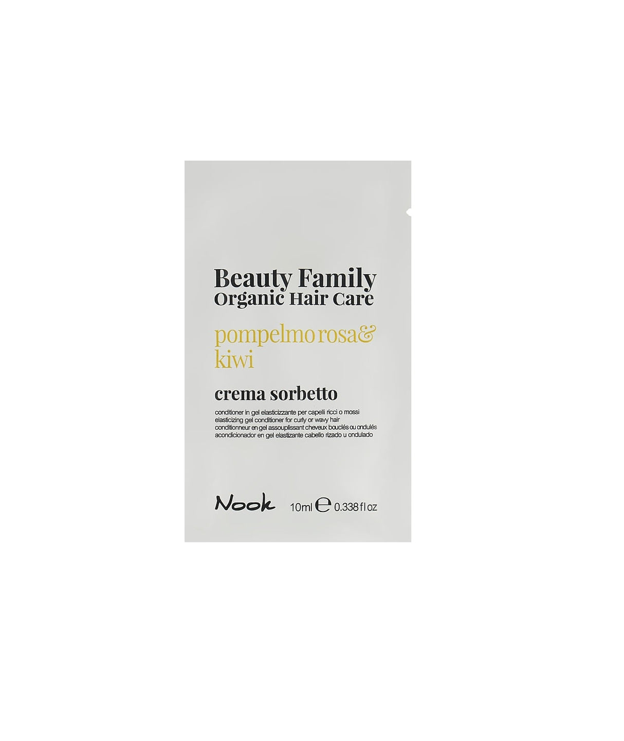 Nook Beauty Family Conditioner Curly Or Wavy Hair 10Ml