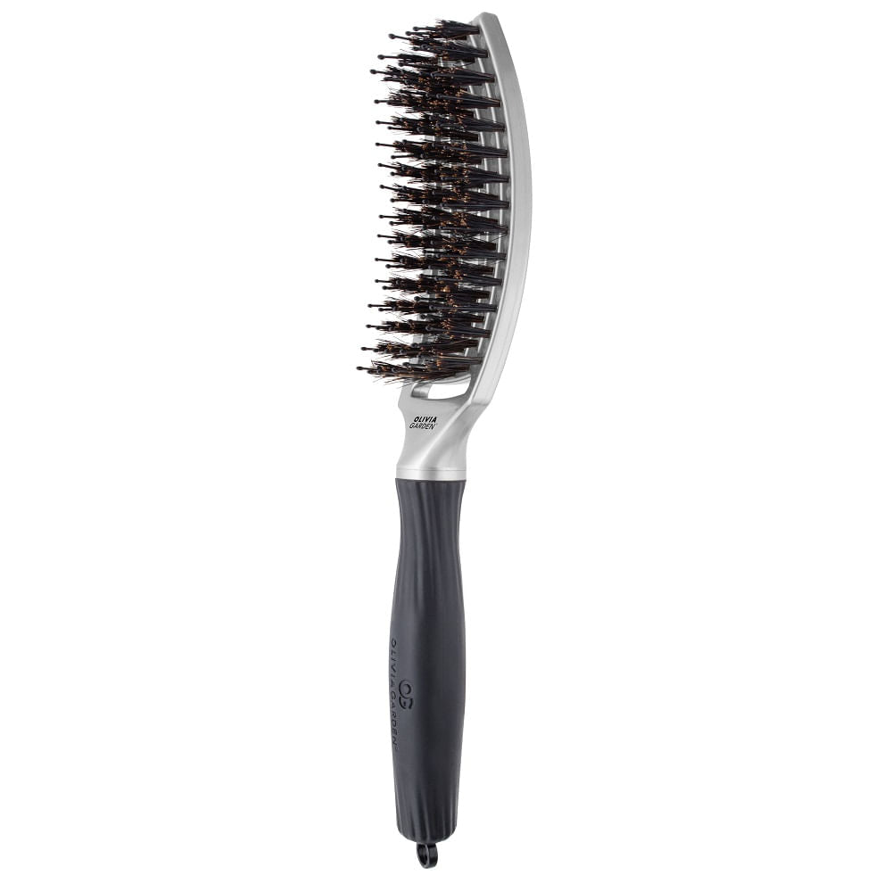 Olivia Garden Perie Fingerbrush Purity White Gold