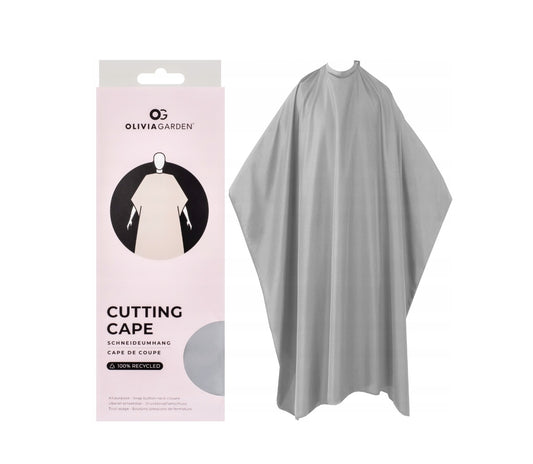 Olivia Garden Waterproof Hairdressing Cape Light Grey