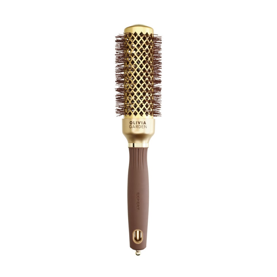 Olivia Garden Expert Blowout Shine Gold & Brown Set de perii 4 buc
