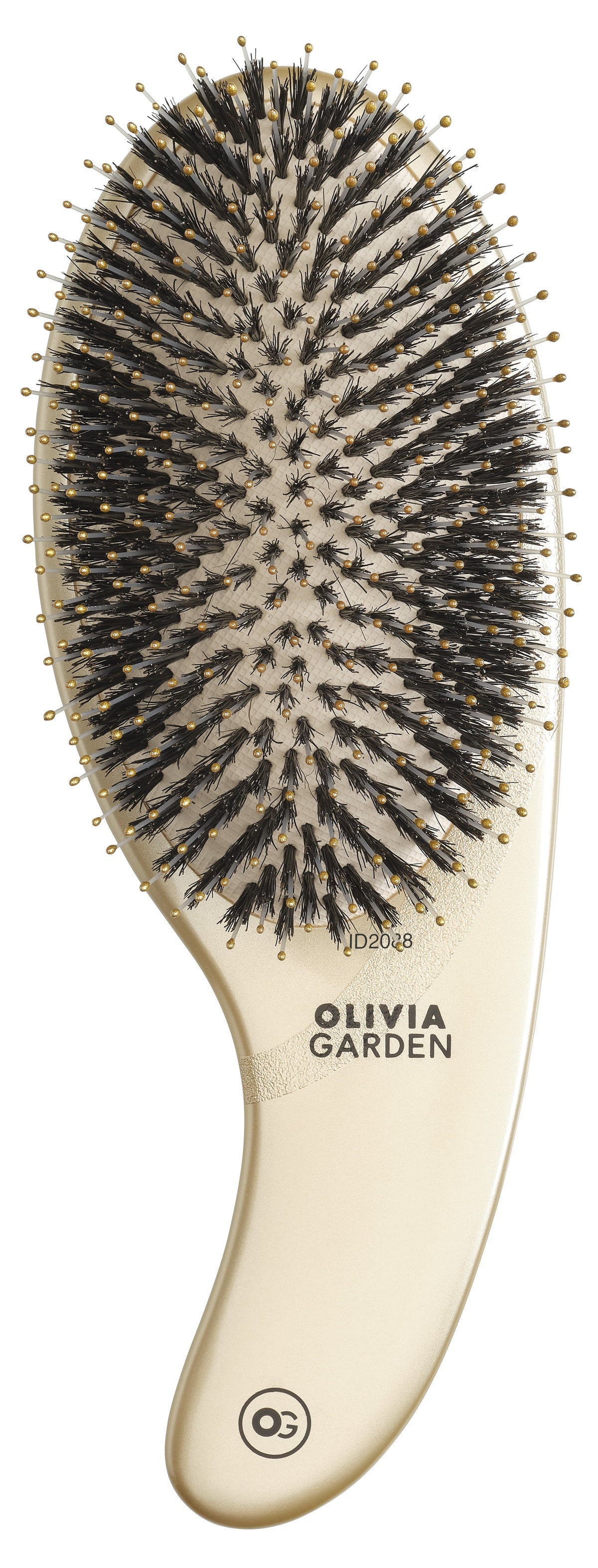 Olivia Garden Expert Care Curve Perie cu peri de mistreț și nylon