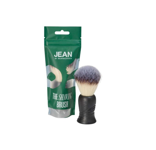 Olivia Garden JEAN Shaving Brush Professional Vegan Shaving Brush with Synthetic Bristles