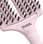 Olivia Garden Fingerbrush Pastel Pink Perie de descâlcire L