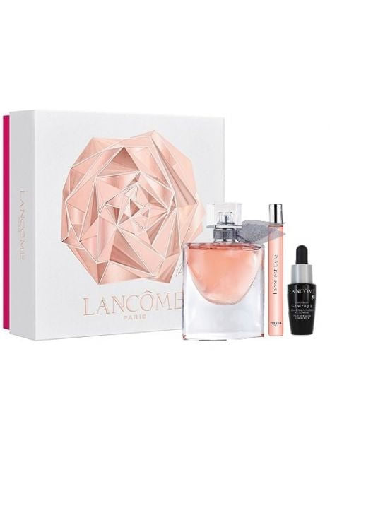 Lancome La Vie Est Belle Set (Apa de parfum 50ml + Apa de parfum 10ml + Ser Genifique 10ml)