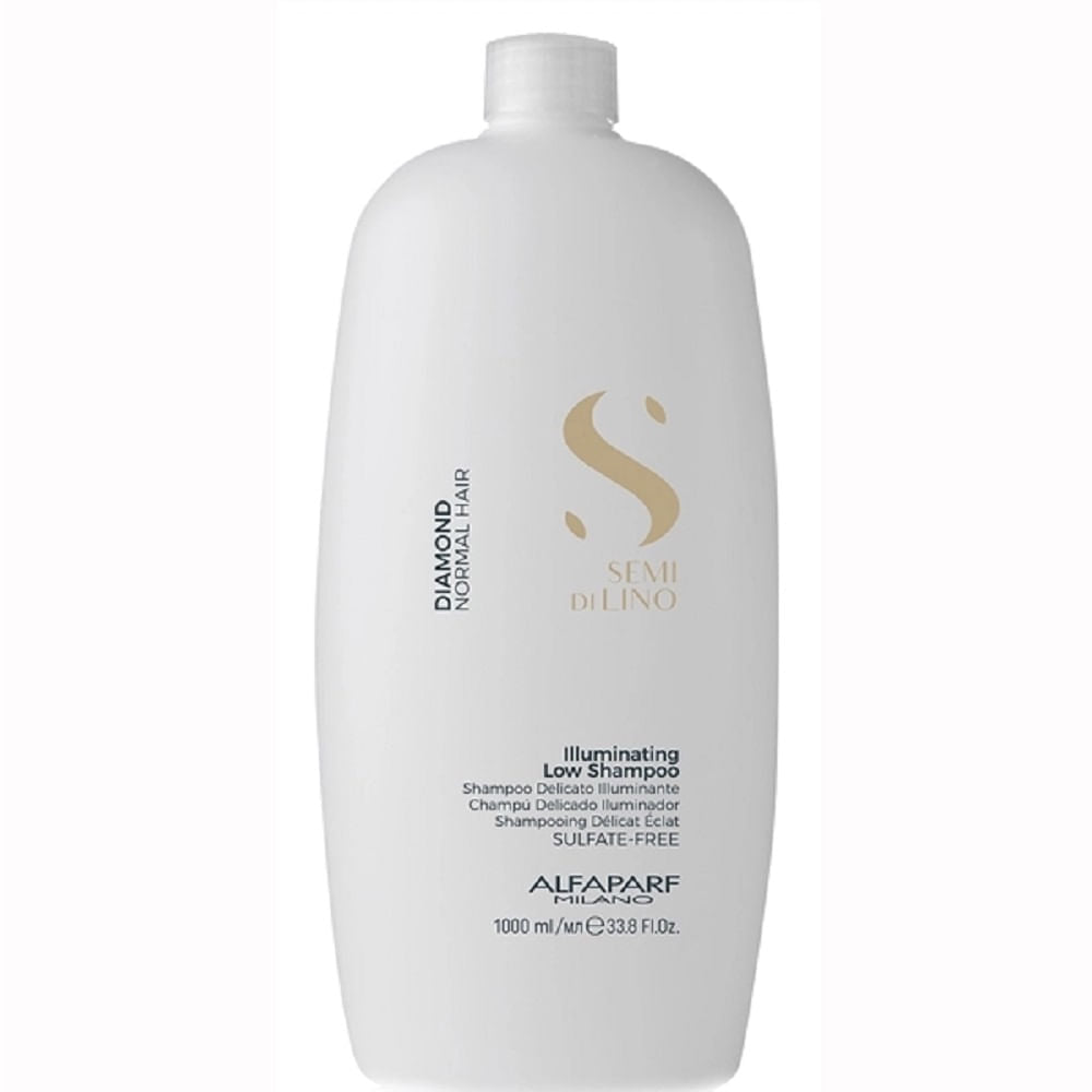 Alfaparf Milano Semi Di Lino Sampon Diamond pentru Stralucire - 1000 ml - Păr