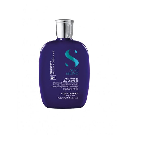 Alfaparf Semi di Lino Blonde&Brunette Șampon Anti Portocaliu - 250 ml - Păr