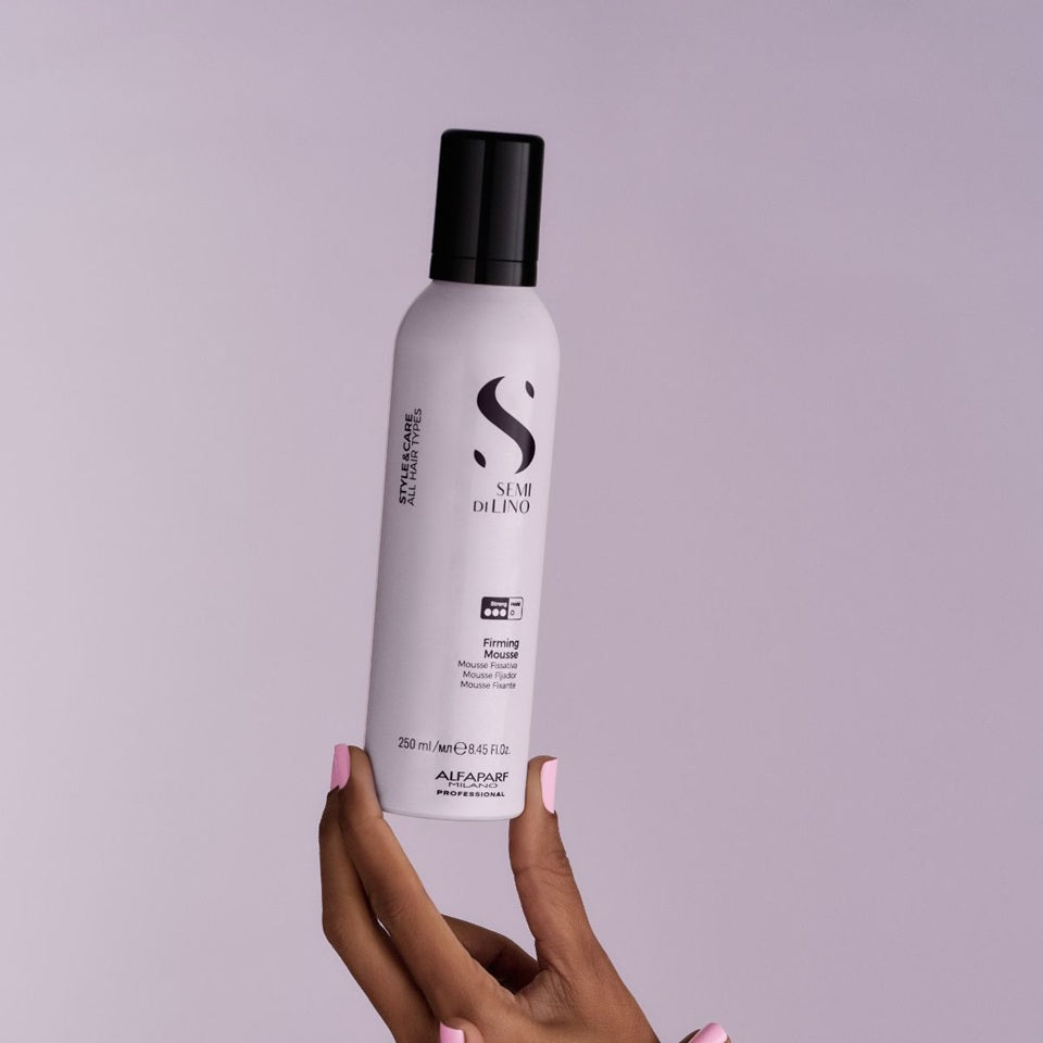 Alfaparf Semi di Lino Style&Care Firming Mousse Spumă de păr 250 ml