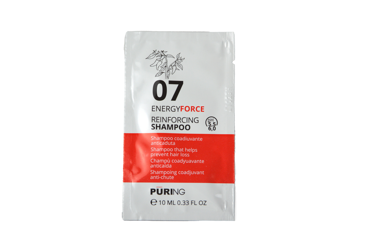 Puring Energyforce Mostră șampon energizant 10 ml