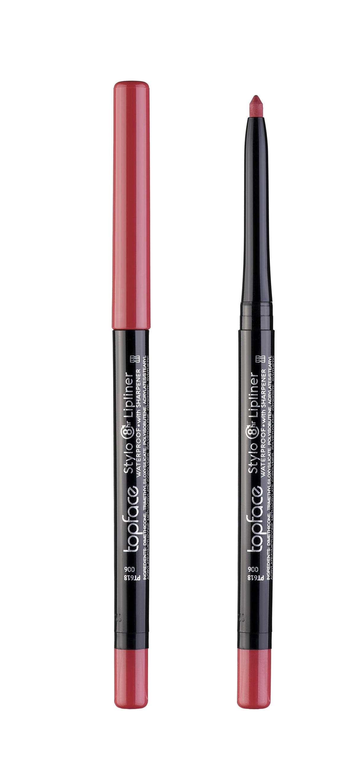 Topface Creion de Buze Stylo Lipliner 8H – Contur Perfect, Rezistență de Până la 8 Ore și Textură Ultra-Cremă