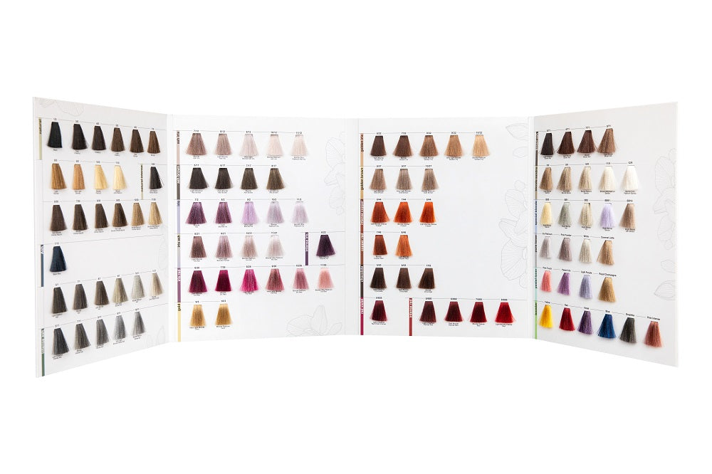 ETB Hair Colorverse Catalog de culori 105 nuanțe