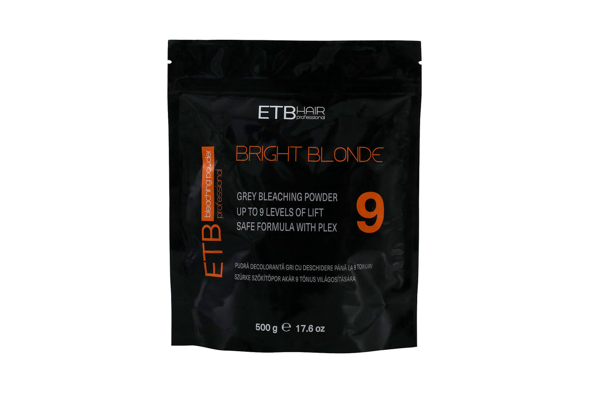 ETB Hair Professional Bright Blonde Pudră Decolorantă Gri 9 Tonuri