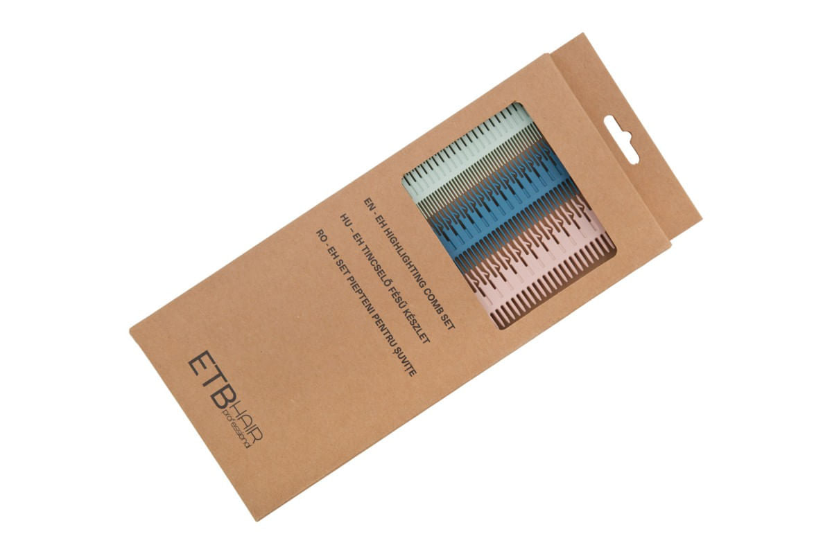 ETB Hair Professional Set Piepteni Pentru Suvite