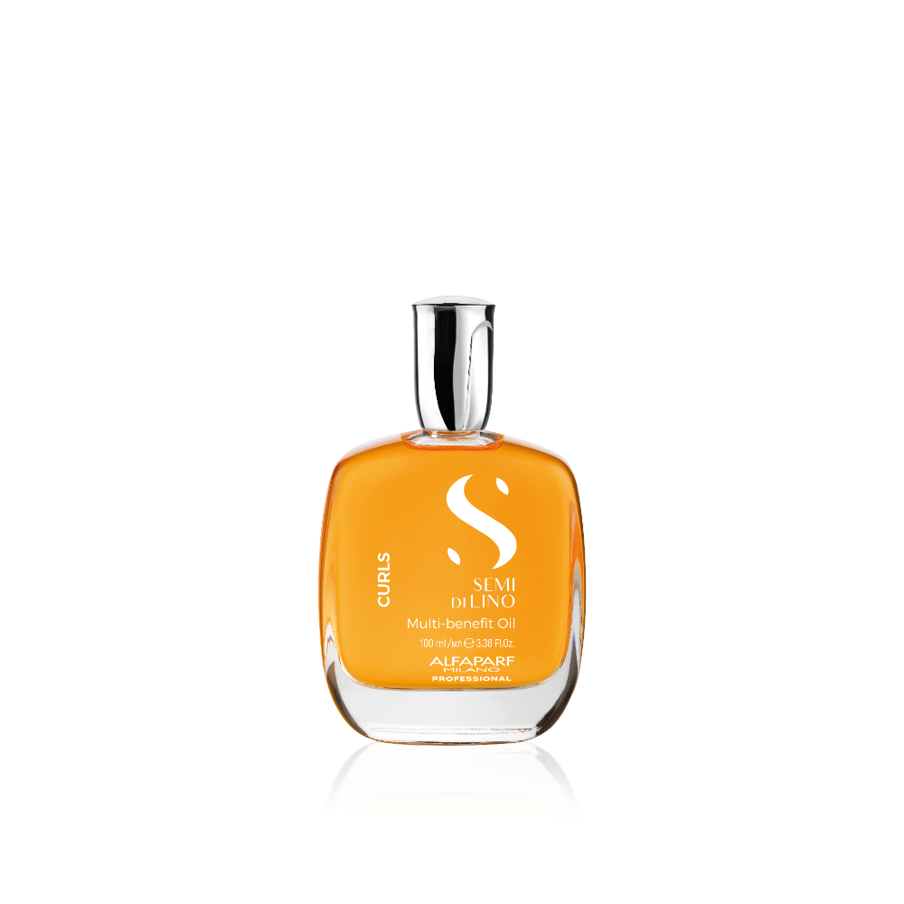 Alfaparf Semi di Lino Curls Multi-benefit Oil Ulei pentru bucle 100 ml