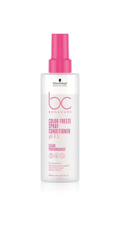 Schwarzkopf Professional Bonacure Clean Performance Color Freeze Balsam Spray Pentru Par Vopsit 200ml