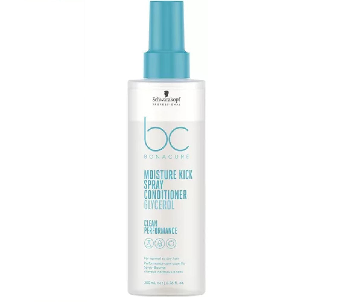 Schwarzkopf Professional Bonacure Clean Performance Moisture Kick Balsam Spray Par Uscat