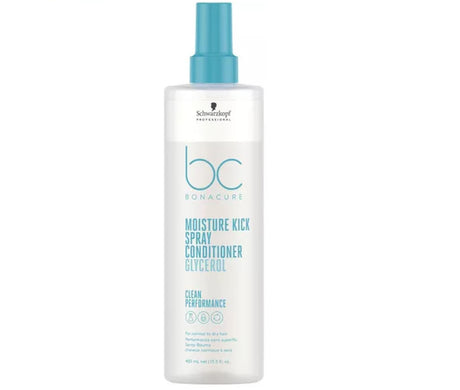 Schwarzkopf Professional Bonacure Clean Performance Moisture Kick Balsam Spray Par Uscat 400ml