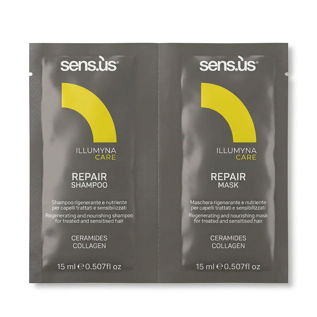 Sensus Illumyna Care Repair Set șampon și mască 15 ml