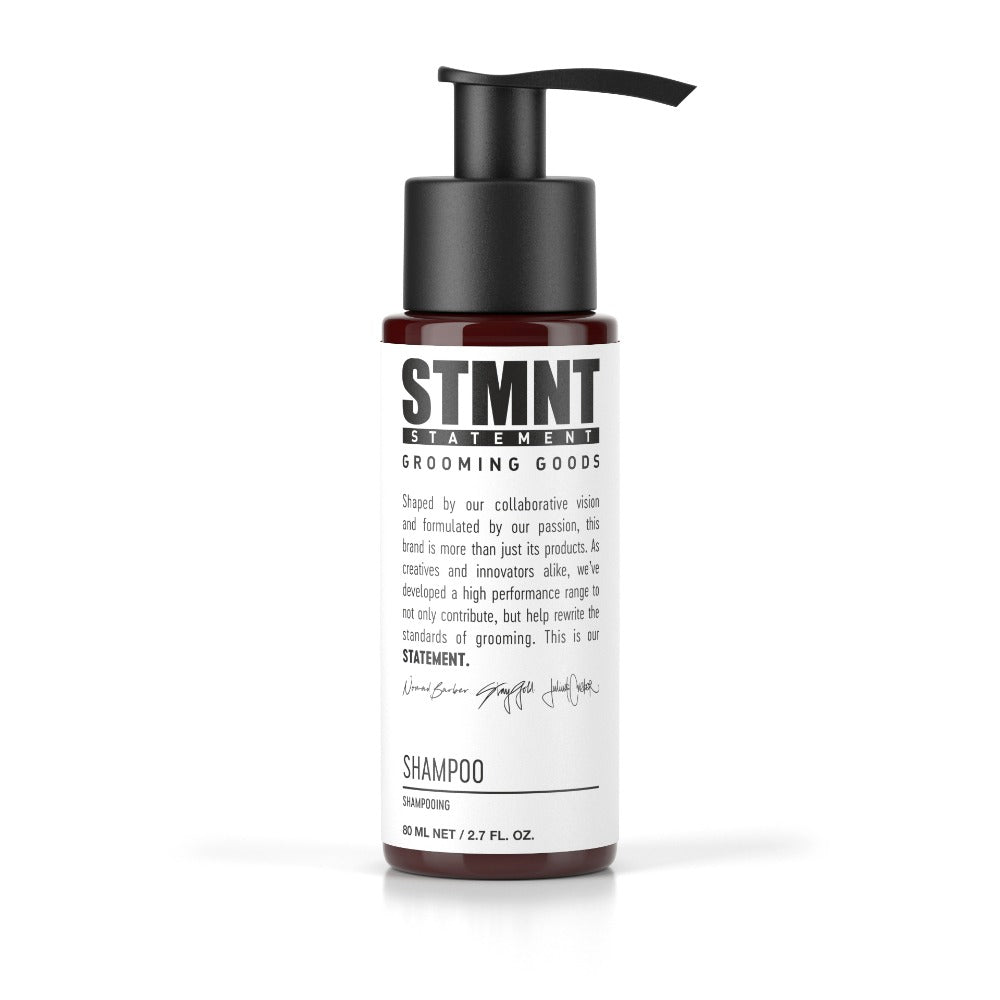 STMNT Șampon pentru Bărbați cu cărbune activ și mentol