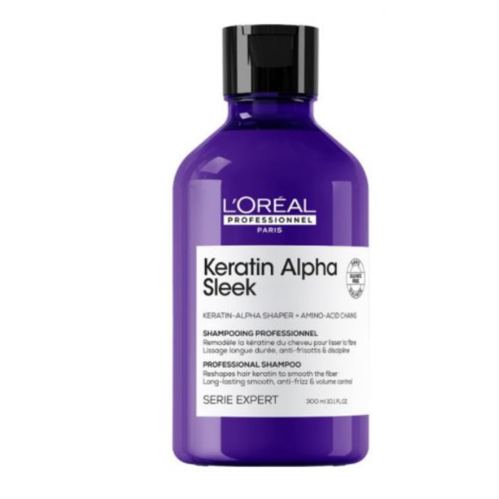 LP Serie Expert Keratin Alpha Sleek Șampon Netezire Anti-Frizz