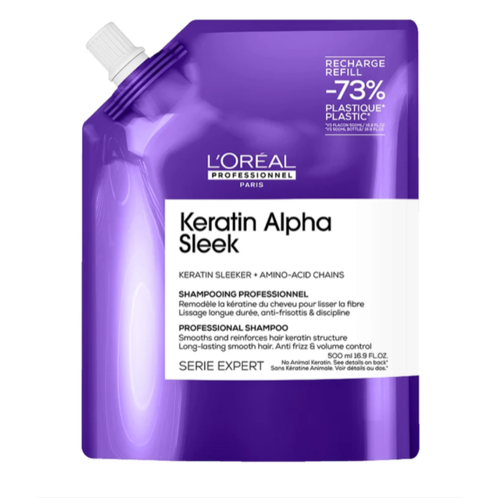 LP Serie Expert Keratin Alpha Sleek Șampon Netezire Anti-Frizz