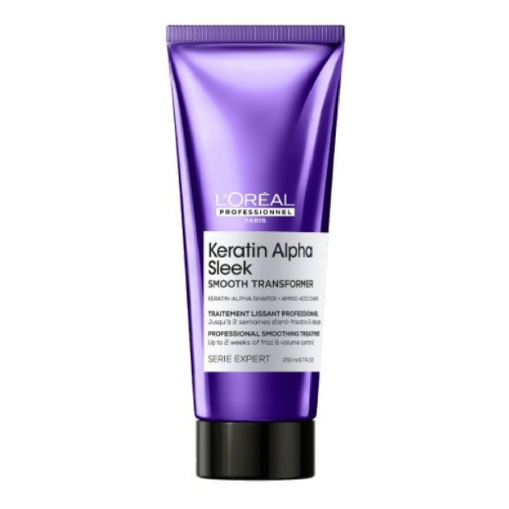 LP Serie Expert Keratin Alpha Sleek, Crema-Tratament pentru netezire cu efect anti-electrizare 200ml