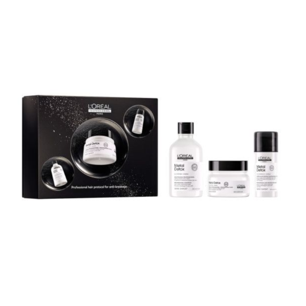 LP Serie Expert Metal Detox Set Trio Anti-rupere Sampon 300ml + Masca 250ml + Crema fara clatire 100ml