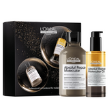 LP Serie Expert Absolut Repair Molecular Duo26 pentru par deteriorat Sampon 300ml + Ulei bifazic 90ml