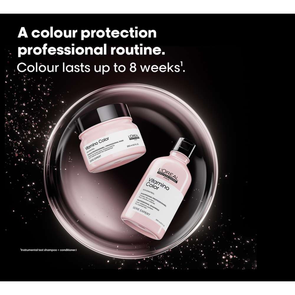 LP Serie Expert Vitamino Color Set Duo26 pentru mentinerea intensitatii culorii Sampon 300ml + Masca 250ml