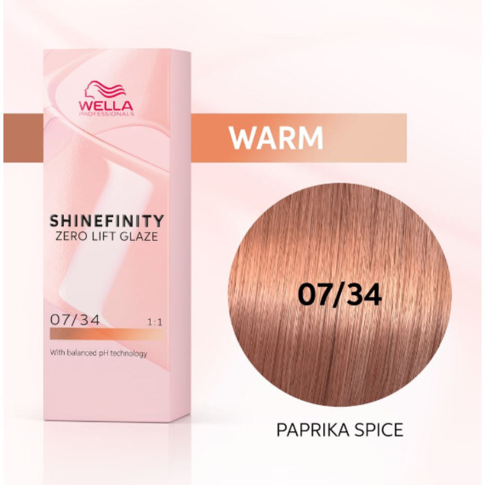 Wella Shinefinity Zero Lift Glaze – Vopsea demi-permanenta fara amoniac 60 ml