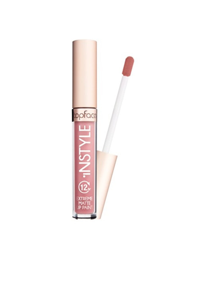 Topface Ruj Lichid Extreme Matte Instyle 12H – Culoare Intensă, Confort Maxim și Rezistență Extremă