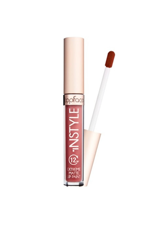 Topface Ruj Lichid Extreme Matte Instyle 12H – Culoare Intensă, Confort Maxim și Rezistență Extremă