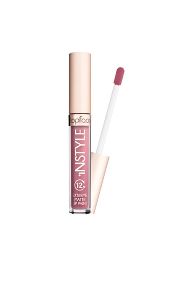 Topface Ruj Lichid Extreme Matte Instyle 12H – Culoare Intensă, Confort Maxim și Rezistență Extremă