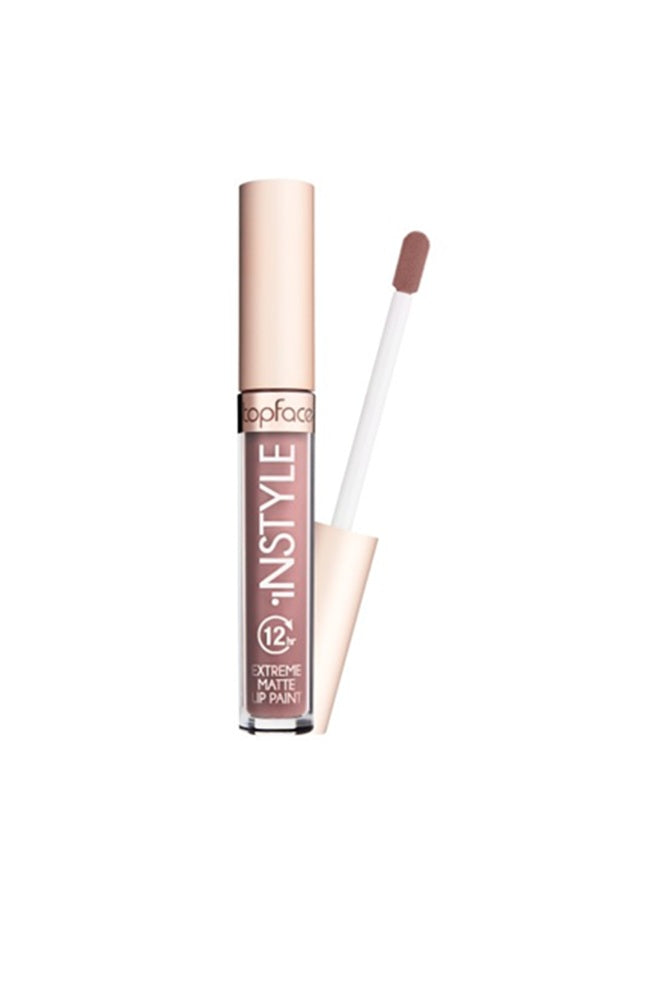 Topface Ruj Lichid Extreme Matte Instyle 12H – Culoare Intensă, Confort Maxim și Rezistență Extremă