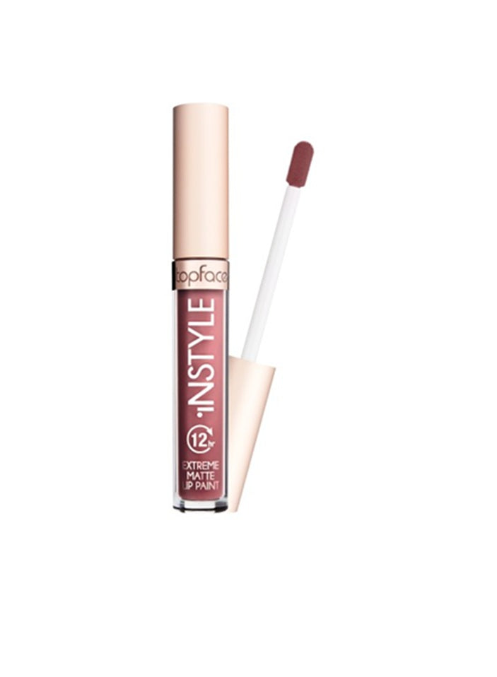 Topface Ruj Lichid Extreme Matte Instyle 12H – Culoare Intensă, Confort Maxim și Rezistență Extremă