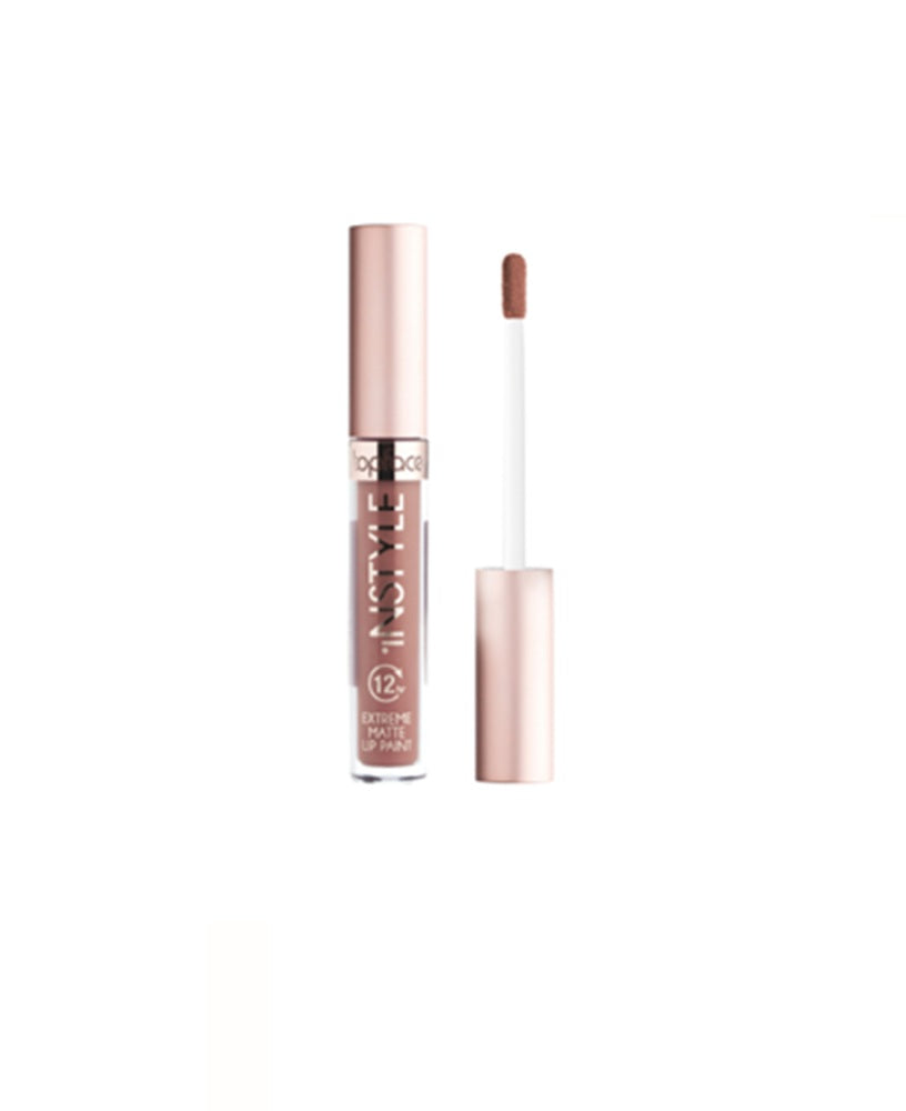 Topface Ruj Lichid Extreme Matte Instyle 12H – Culoare Intensă, Confort Maxim și Rezistență Extremă
